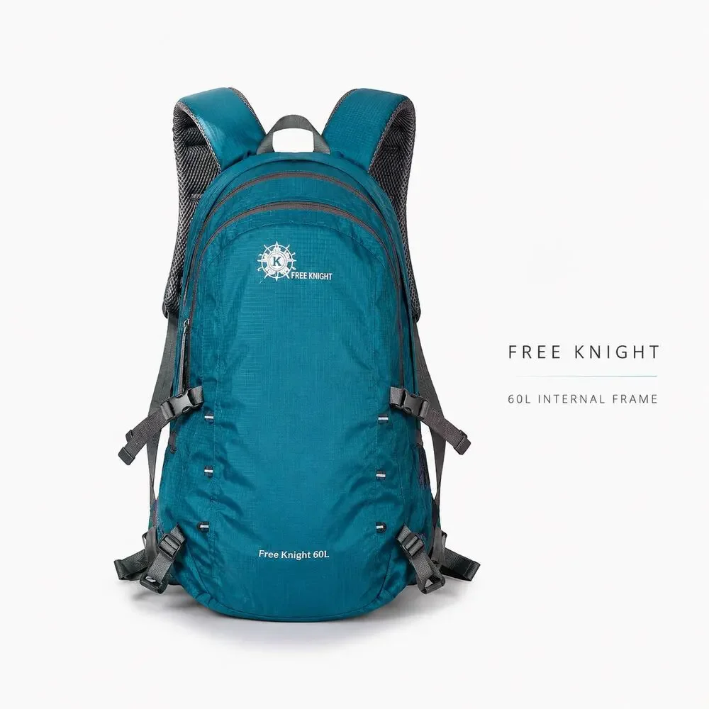 60l internal frame hiking backpack Rock multiple pockets for easy access to essentials Ozark Trail 60L Hiking Backpack